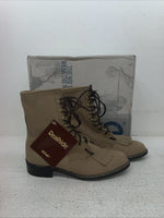 New Men’s Brown Lace Up Acme Cowboy Boots.  1011 8 D. 1-112