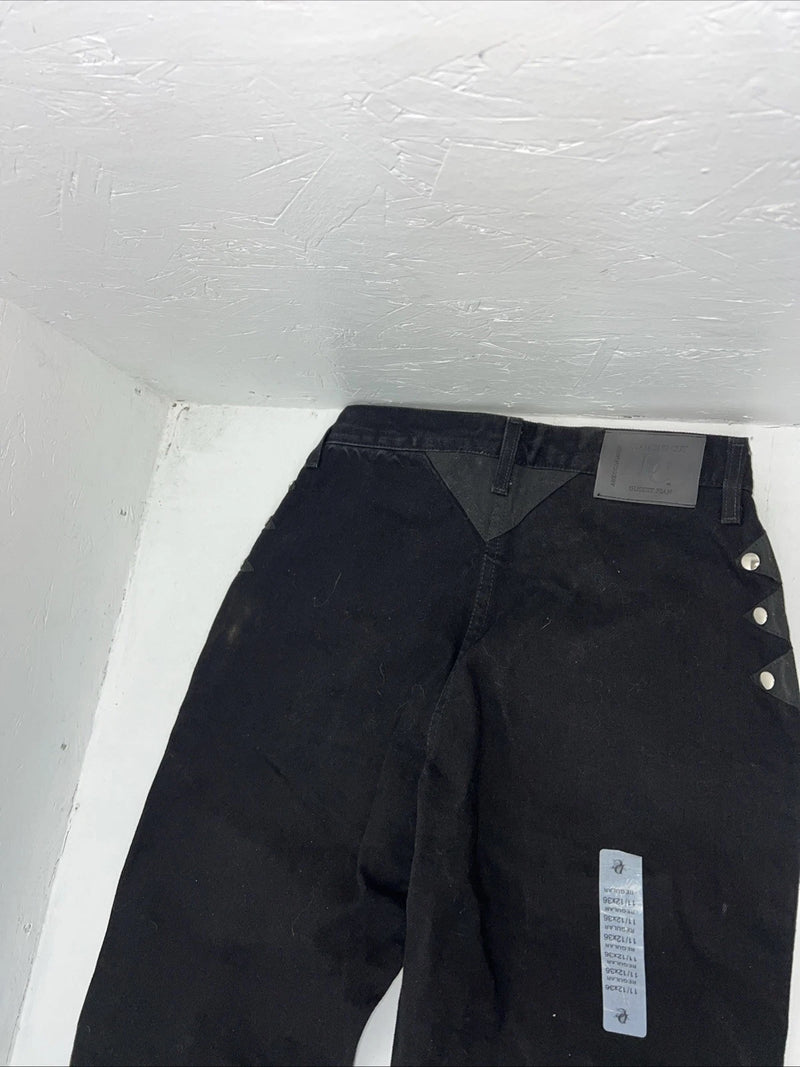 New Women’s Black Diamond Cut Regular Fit Denim Jeans. 11/12x36 N-11