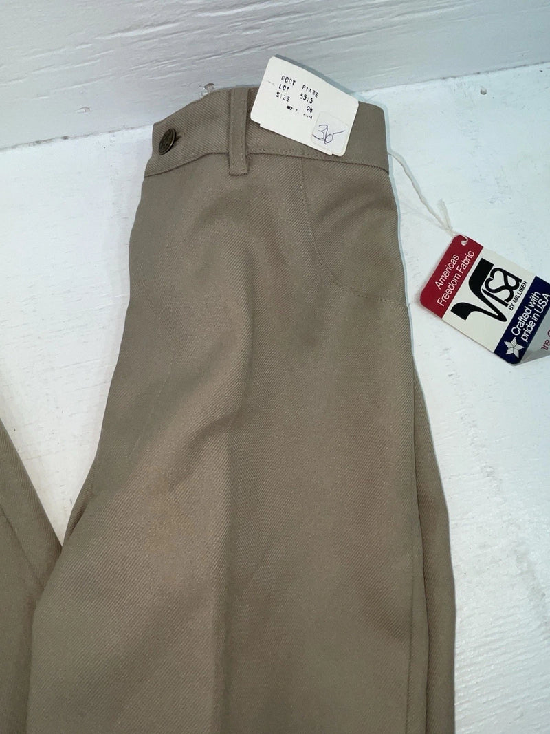 New Vintage Beige Mesquite Polyester Pants #5515 3A-93