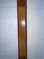 New Brown Genuine Leather Perkies Tooled 30” Belt #8601 JJ-138
