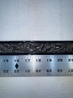 New Gray Genuine Leather Nocona Tooled 18” Belt #A261 NN-79