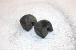 1989 Polaris 650 Oem Skid Rail End Cap Pair 5430627 SP43
