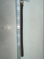 New Brown Genuine Leather Sand & Sage Tooled 28” Belt #533 NN-53