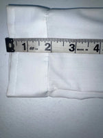 New Women’s White And Colored H Bar C Long Sleeve Button Up Shirt M 3B-87