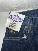 New Woman’s Diamond Cut Regular Fit High Rise Denim Jeans. 7/8x34 M-16
