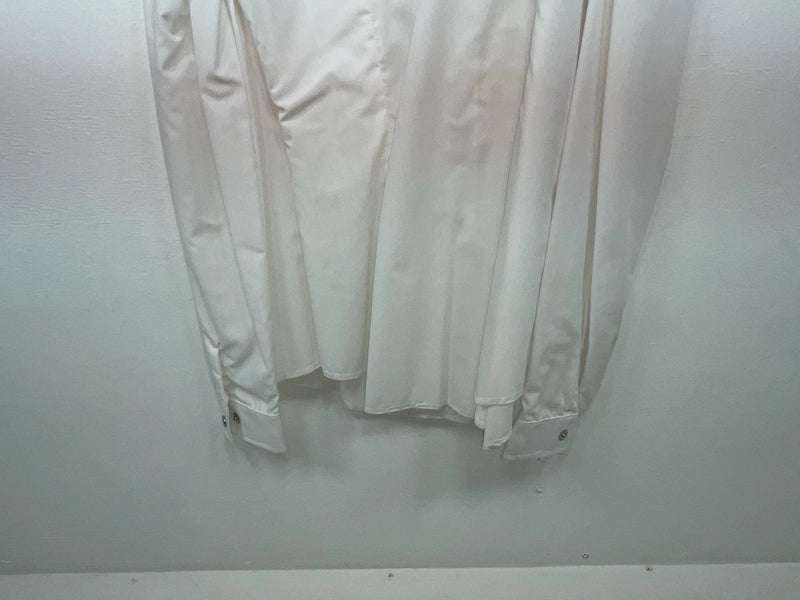New Women’s White H Bar C Long Sleeve Button Up Shirt 3B-34