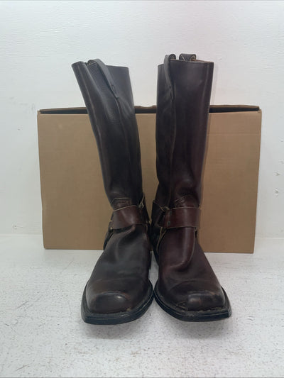 New Men’s Brown Dan Dino Cowboy Boots. 7129 9 D. 3-44