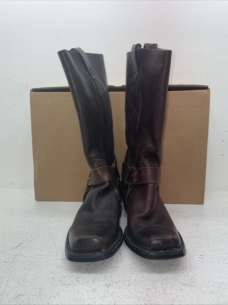 New Men’s Brown Dan Dino Cowboy Boots. 7129 9 D. 3-44