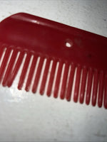New Red Mini Horse Combs Set Of 6 D-508