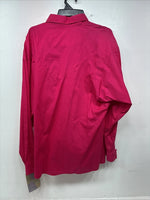 New Women’s Wrangler Pink Long Sleeve Button Up Large LL-39