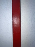New Red Genuine Leather Wright 30” Belt #10492 Z-86