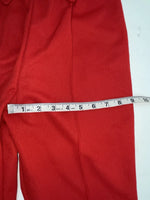 New Vintage Red Polyester Pants ZZ-65