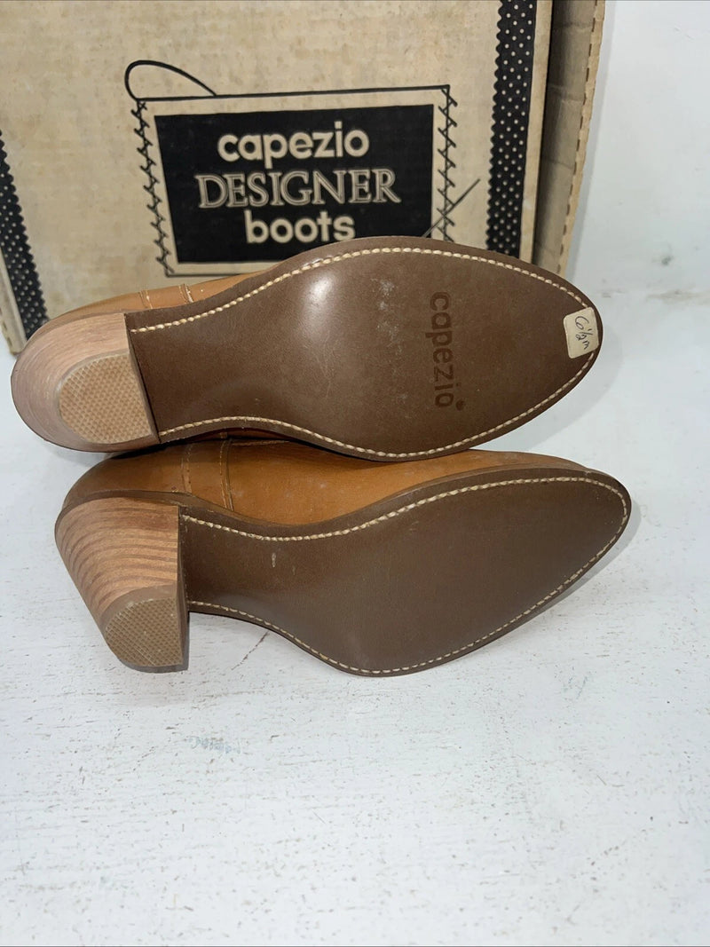 New Woman’s Brown Capezio Cowboy Boots. L 704 6.5 6 1/2 M. 18-89