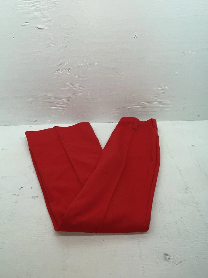 New Vintage Red Panhandle Slim Polyester Pants 3A-54