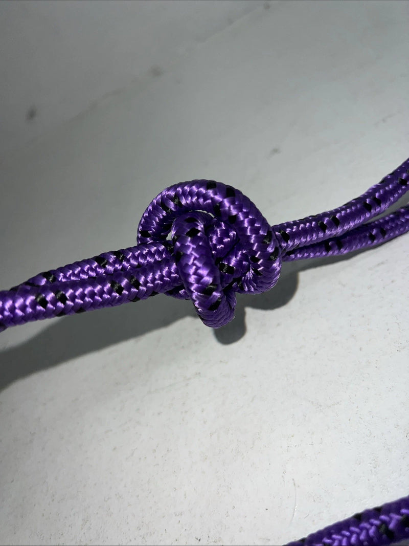 New Tough 1 Purple Poly Rope Tied Halter #50-1010 G-504