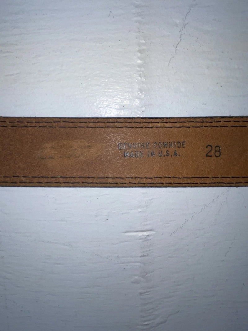 New Blue Genuine Leather 28” Belt JJ-12