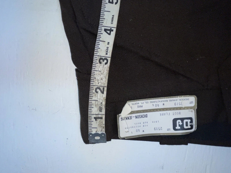 New Vintage Brown Dickson Jenkins Polyester Pants #2519 OO-21
