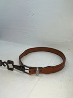 New Orange Genuine Leather Nocona Weaved 26” Belt #A436 NN-78
