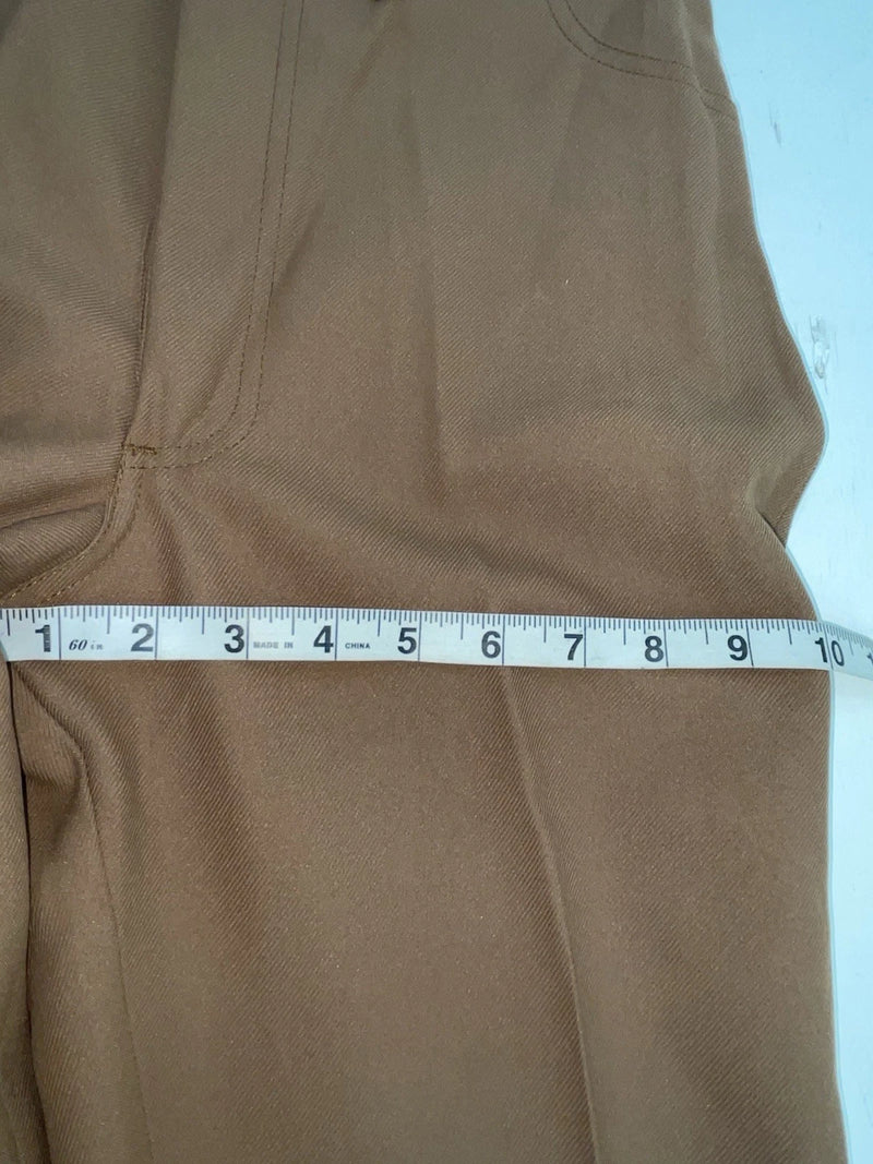 New Vintage Brown Dickson Jenkins Polyester Pants # 5515 3A-52