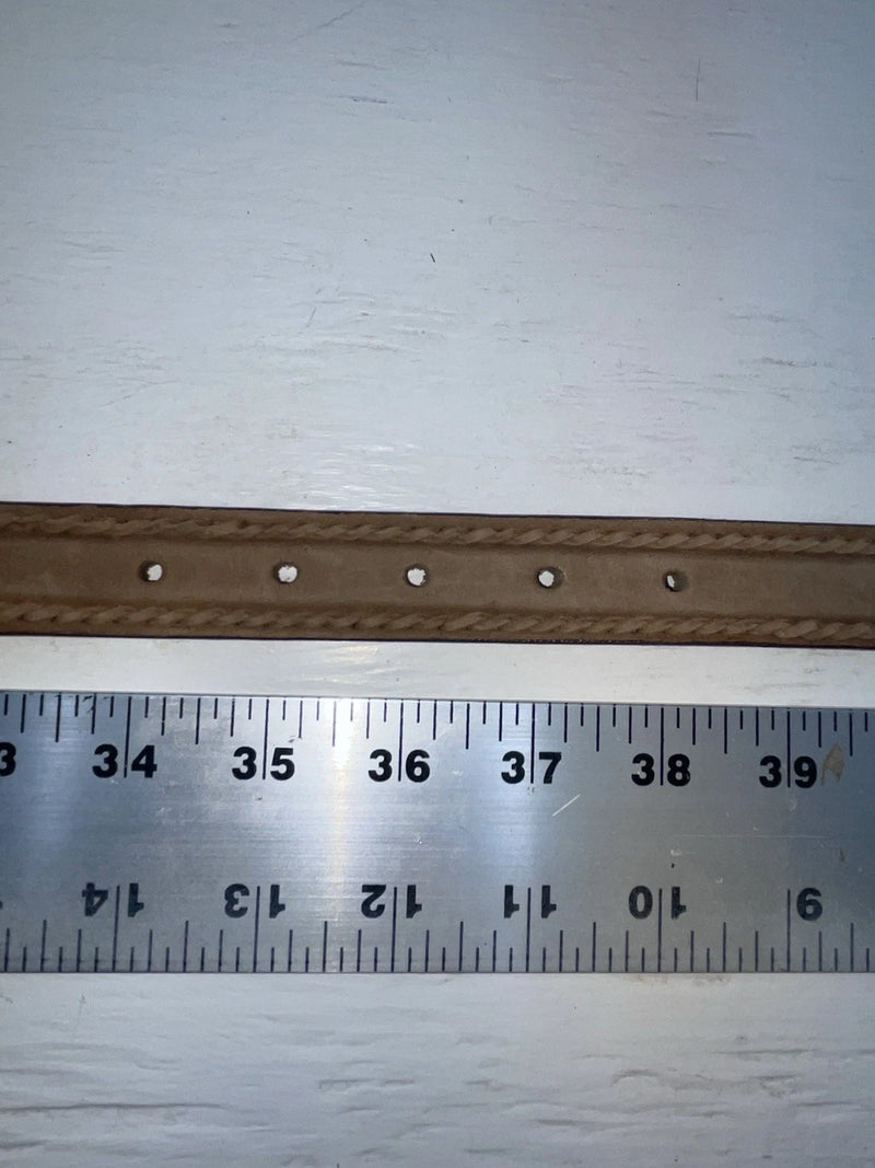 New Brown Genuine Leather Nocona 36” Belt #2412844 Z-117