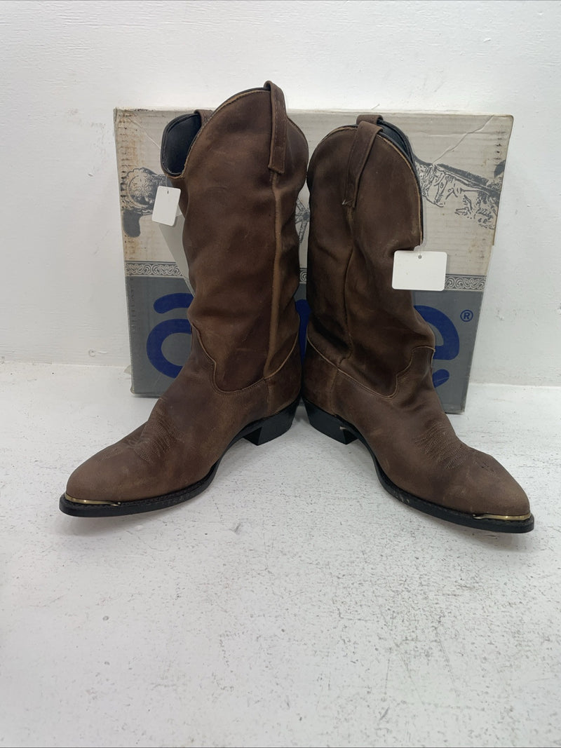 New Men’s Brown Acme Cowboy Boots. 5251 9.5 9 1/2 E W. 5-28