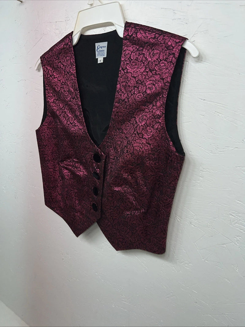 New Women’s Congress Classics Purple Show Vest Small H-606