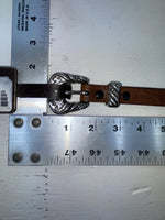 New Brown Genuine Leather Nocona 32” Belt #993015021 JJ-154
