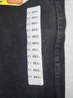 New Boys Black Wrangler Cowboy Cut Pro Rodeo Denim Jeans. 11/25 1/2 B-28