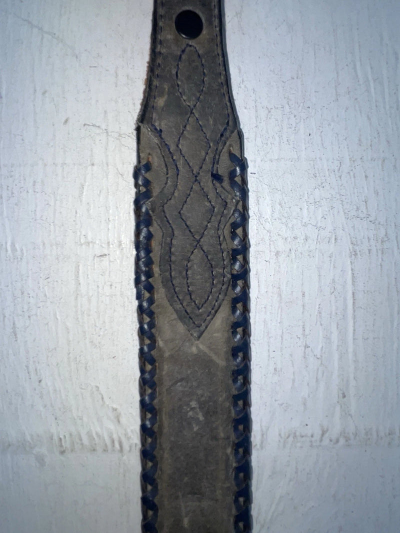 New Blue Genuine Leather Nocona Weaved 28” Belt #B456 NN-71