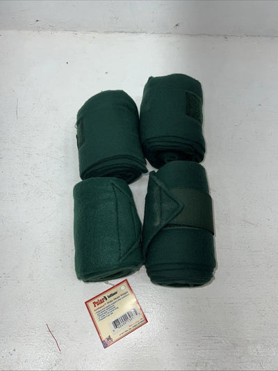 New Tough 1 Fleece Green Polo Wraps HH-5
