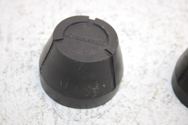 1990 Kawasaki Bayou 300 Oem Wheel Hub Cap Pair 11012-1519 AK22