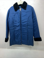 New Women’s Navy Bailey Long Puffer Jacket Medium QQ-20