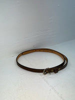 New Brown Genuine Leather Circle Y 34” Belt #9370S JJ-72