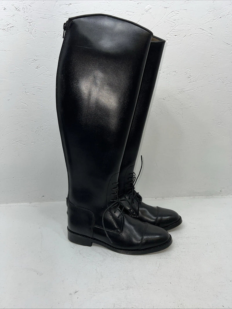 New Women’s Black EQUISTAR English Boots. 464346 7 W. 12-54