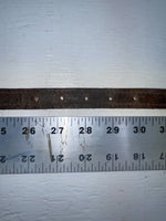 New Brown Genuine Leather Tooled 28” Belt #5020 NN-27