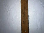 New Black Genuine Leather Beaded 30” Belt JJ-135