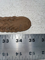 New Brown Genuine Leather Chambers Braided 35” Belt Z-11