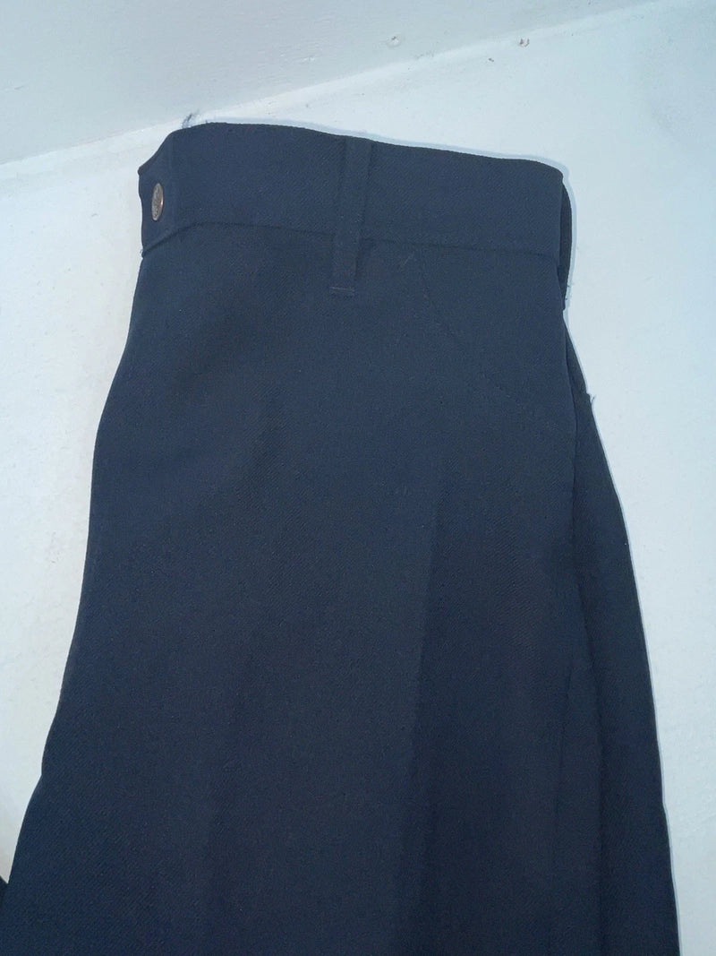 New Vintage Blue Polyester Pants OO-61