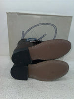 New Youth Brown Lace Up Old West Cowboy Boots. 5148 G 4. 22-61