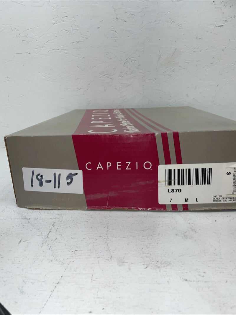 New Women’s Black Capezio Cowboy Boots. L 870 7 M. 18-115 