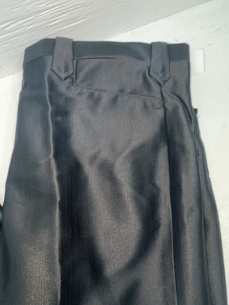 New Vintage Black Circle S Polyester Pants #CP5091 VV-22