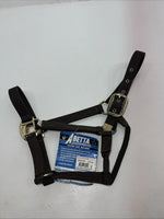 New ABetta Brown Nylon Colt/Cobb Web Halter #238523 3C-8