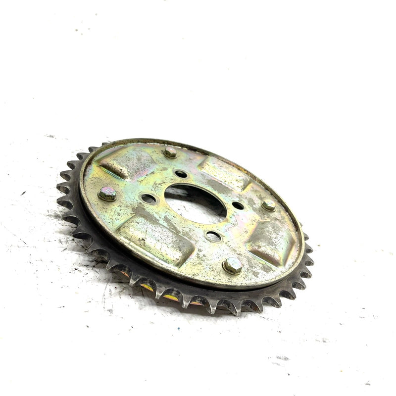 84-87 Suzuki Quadrunner 185 OEM 38T Rear Sprocket W/Plates 64413-24401 AS0