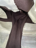 New Vintage Brown Circle S Polyester Pants #05003921 ZZ-31