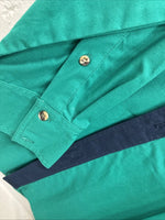 New Men’s San Angela Multicolor Long Sleeve Button Up XL O-39