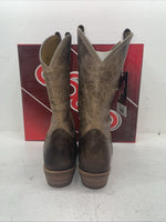 New Men’s Brown Dingo Cowboy Boots. 5771 9.5 9 1/2 E W. 6-109