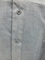 New Boys Wayne Scott Blue Long Sleeve Button Up Tux Medium F-99