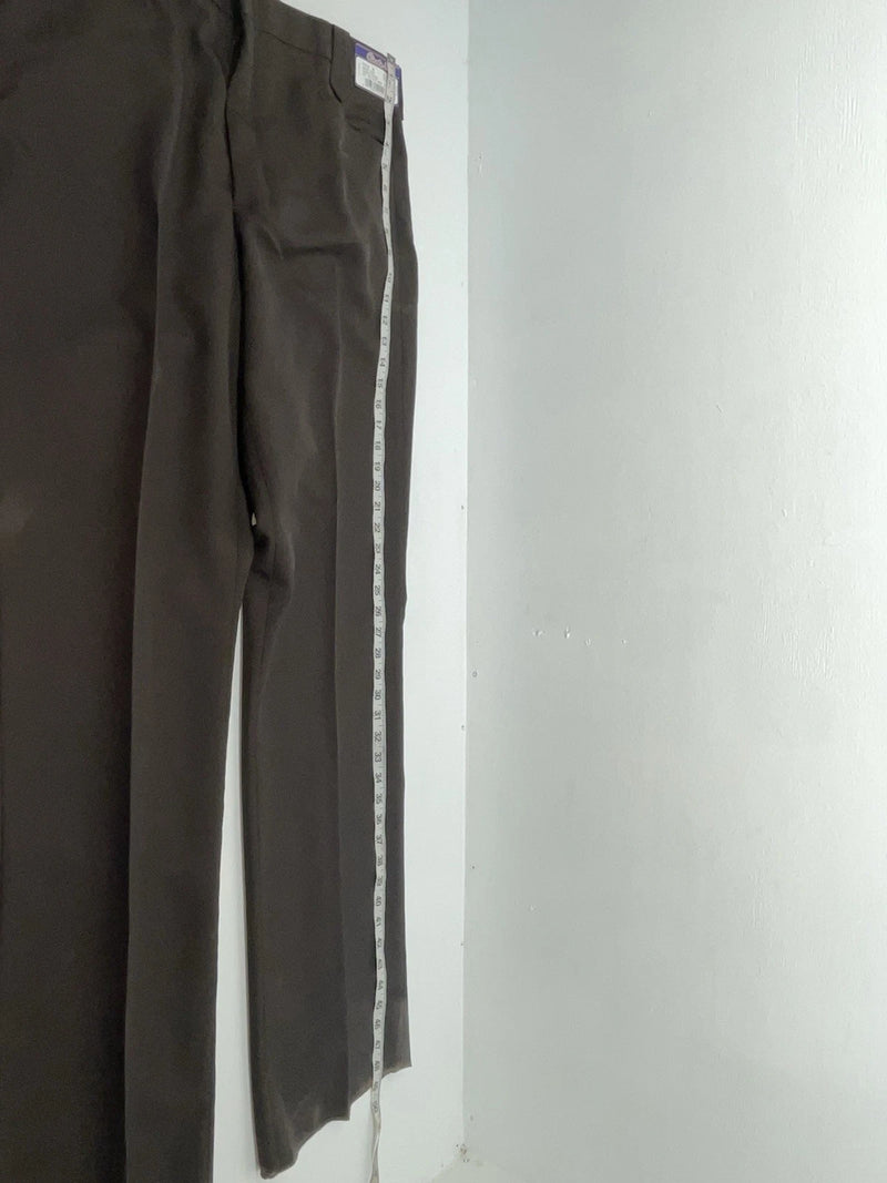 New Vintage Brown Circle S Polyester Pants #CP4793 3B-11