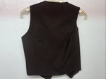 New Women’s Brown Dickson Jenkins Western Show Vest 30 #7053 E-609