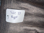 New Vintage Brown Circle S Polyester Pants #CS2391 VV-29